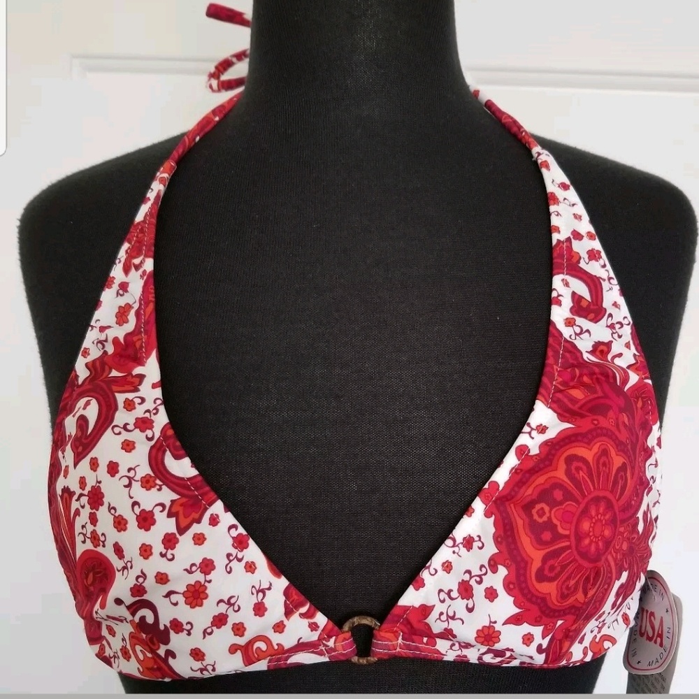 DeLaMer Bikini Top Triangle Halter